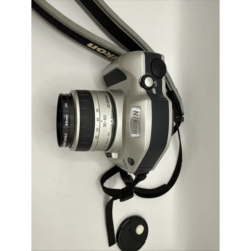 Nikon Pronea S Film‎ Camera APS Silver SLR with Nikon 30-60mm Lens